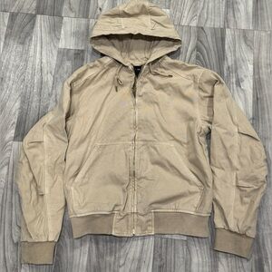 H&M Men's Beige Hooded Jacket